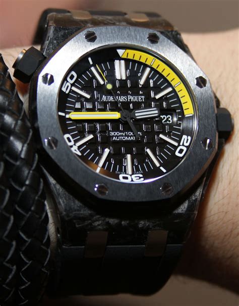 audemars piguet diver werk|audemars piguet forged carbon diver.